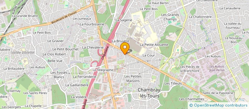 localisation de l'entreprise MONSIEUR CLEMENT LEBOIS  CHAMBRAY-LES-TOURS