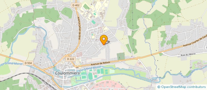 localisation de l'entreprise MONSIEUR CLEMENT LECLAIRE  COULOMMIERS