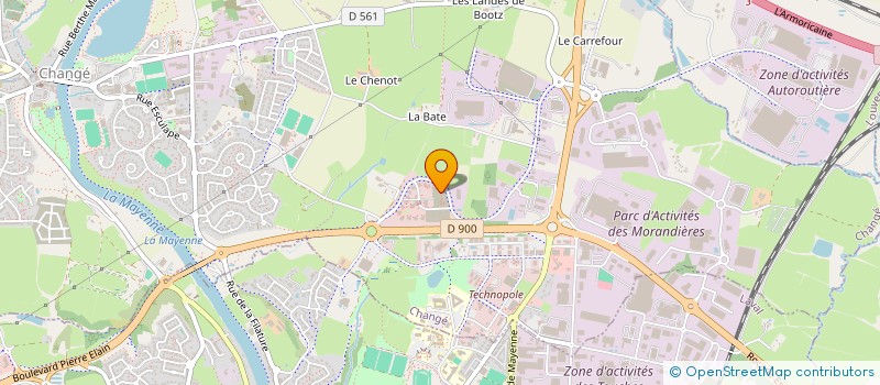 localisation de l'entreprise MONSIEUR CLEMENT LECLERC  CHANGE