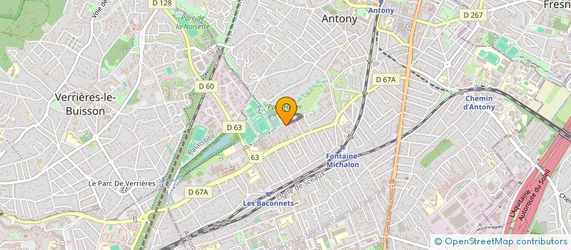 localisation de l'entreprise MONSIEUR CLEMENT LECOCQ à ANTONY