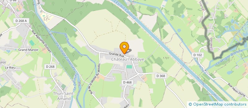 localisation de l'entreprise MONSIEUR CLEMENT LECOLIER  CHATEAU-L'ABBAYE