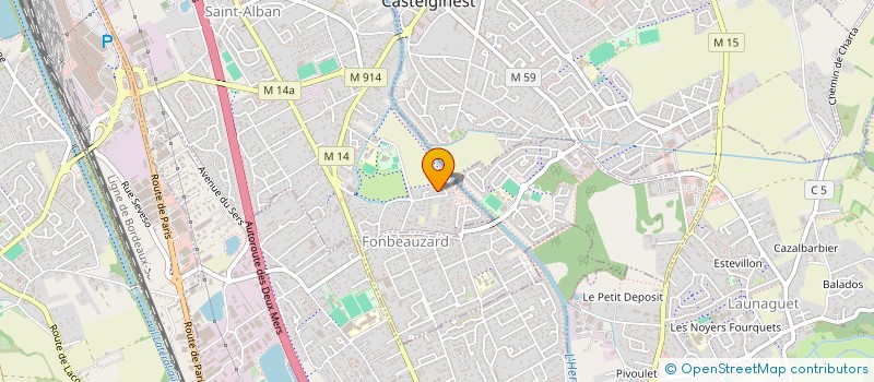 localisation de l'entreprise MONSIEUR CLEMENT LEDEME  SAINT-ALBAN