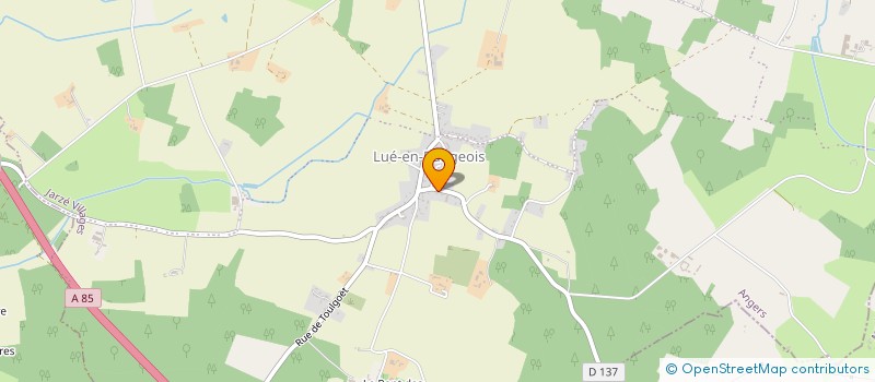 localisation de l'entreprise MONSIEUR CLEMENT LEFEBVRE  SEGRE-EN-ANJOU BLEU