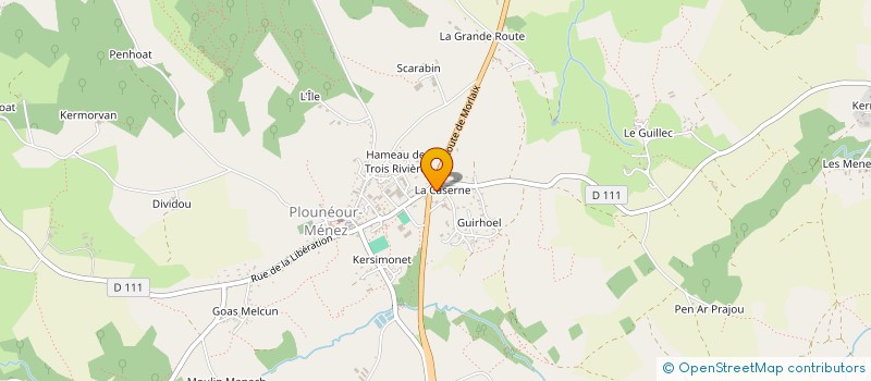 localisation de l'entreprise MONSIEUR CLEMENT LEGAL à PLOUNEOUR-MENEZ