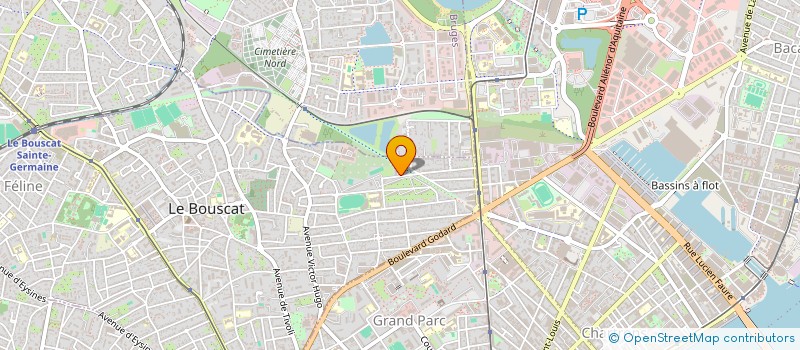 localisation de l'entreprise MONSIEUR CLEMENT LEGRAS  LE BOUSCAT