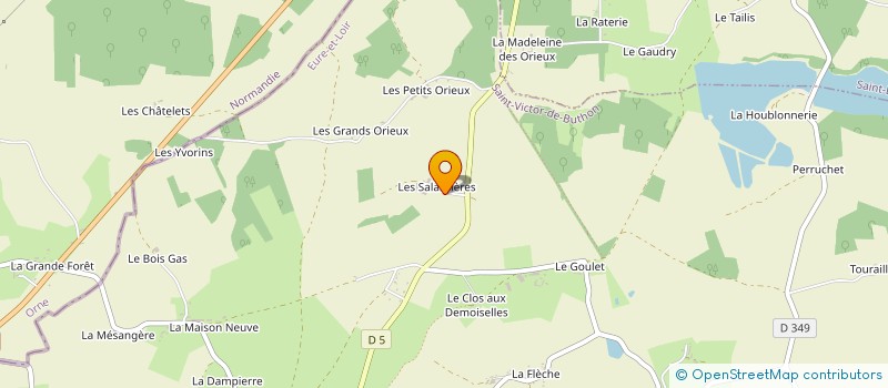 localisation de l'entreprise MONSIEUR CLEMENT LEGRET à SAINT-VICTOR-DE-BUTHON