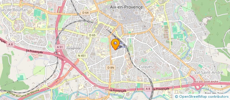 localisation de l'entreprise MONSIEUR CLEMENT LEHOULT à AIX-EN-PROVENCE