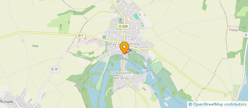 localisation de l'entreprise MONSIEUR CLEMENT LEIGNEL à BRAY-SUR-SOMME