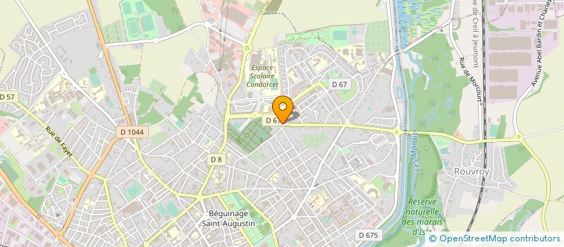 localisation de l'entreprise MONSIEUR CLEMENT LEJEUNE à SAINT-QUENTIN