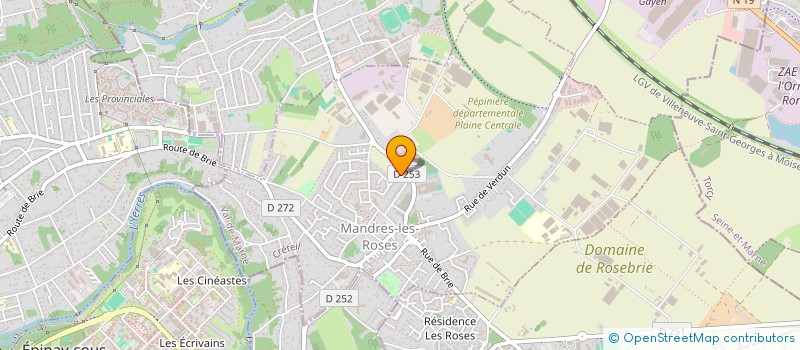 localisation de l'entreprise MONSIEUR CLEMENT LEMARCIS  MANDRES-LES-ROSES