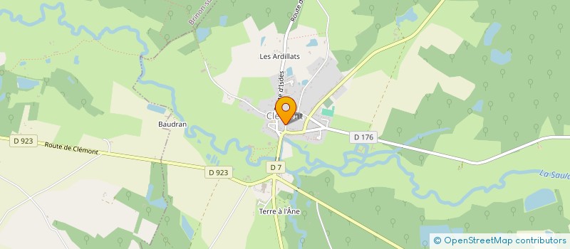 localisation de l'entreprise MONSIEUR CLEMENT LEMARQUIS à GIEN