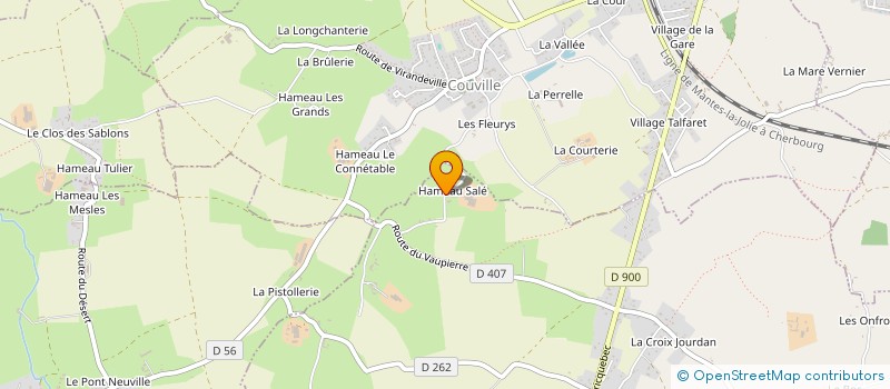 localisation de l'entreprise MONSIEUR CLEMENT LEMESLE  BREUVILLE