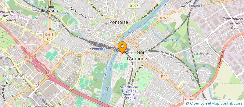 localisation de l'entreprise MONSIEUR CLEMENT LEMOINE à SAINT-OUEN-L'AUMONE