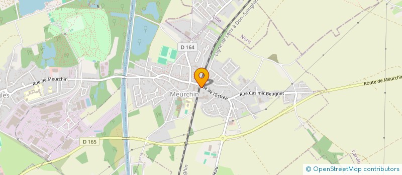 localisation de l'entreprise MONSIEUR CLEMENT LEMOINE  MEURCHIN