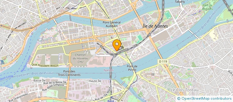 localisation de l'entreprise MONSIEUR CLEMENT LEPLAT à NANTES
