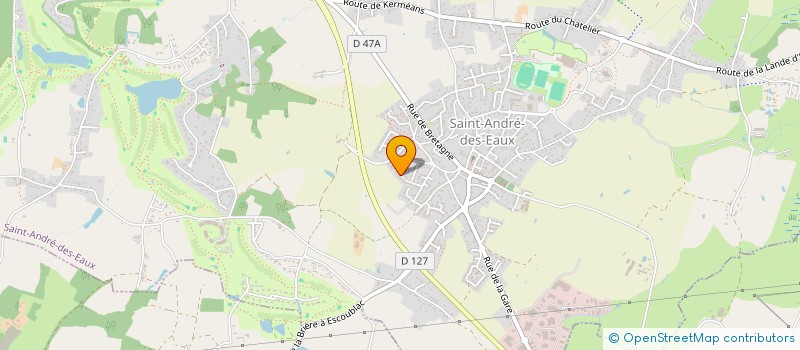 localisation de l'entreprise MONSIEUR CLEMENT LEPOIL  SAINT-ANDRE-DES-EAUX