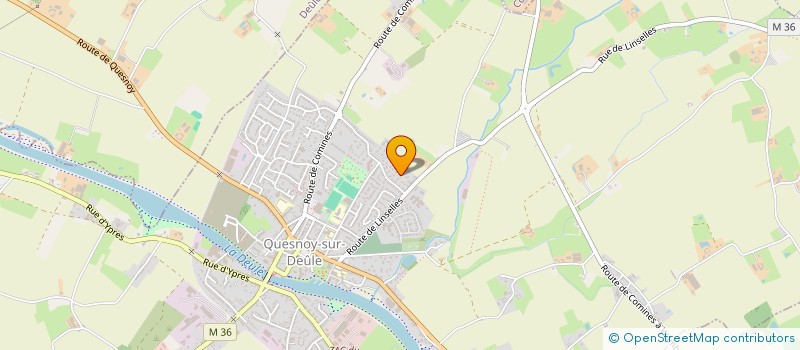 localisation de l'entreprise MONSIEUR CLEMENT LERMYTTE à QUESNOY-SUR-DEULE