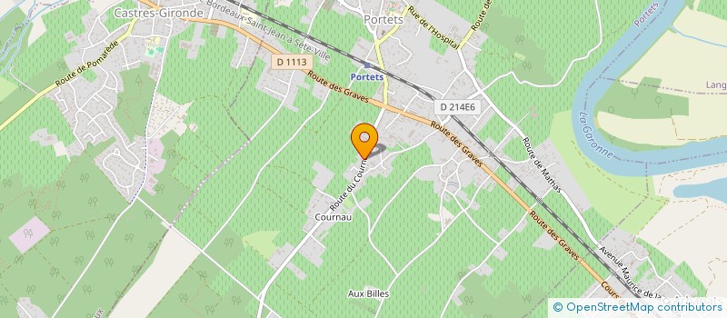 localisation de l'entreprise MONSIEUR CLEMENT LEROUX  PORTETS