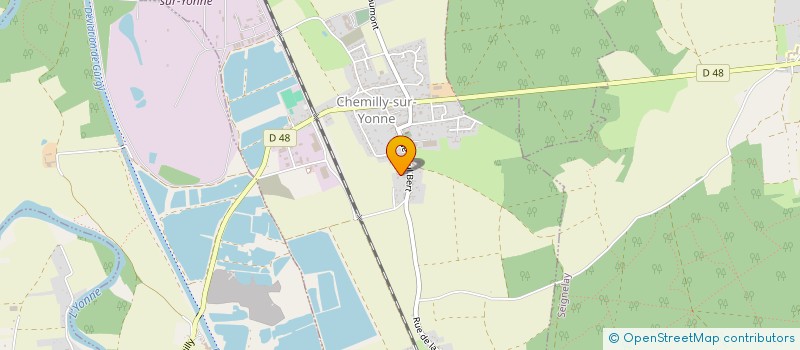 localisation de l'entreprise MONSIEUR CLEMENT LESEURE  CHEMILLY-SUR-YONNE