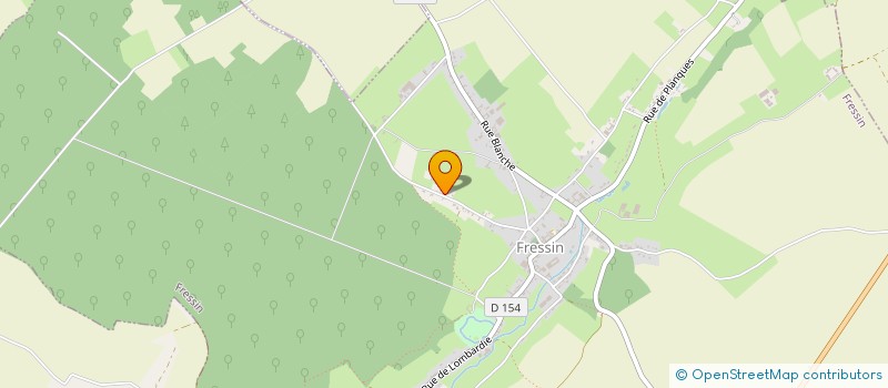 localisation de l'entreprise MONSIEUR CLEMENT LETOILLE  FRESSIN