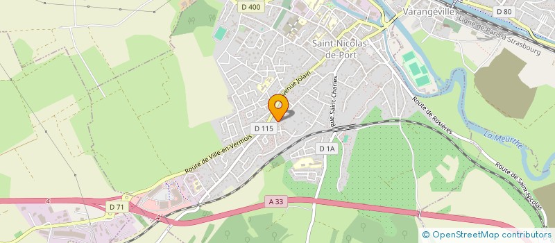 localisation de l'entreprise MONSIEUR CLEMENT LEVERNIER  SAINT-NICOLAS-DE-PORT