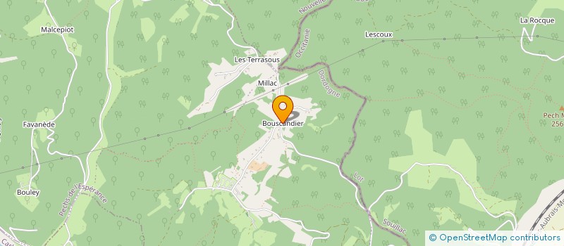 localisation de l'entreprise MONSIEUR CLEMENT LIABOT  PRATS-DE-CARLUX