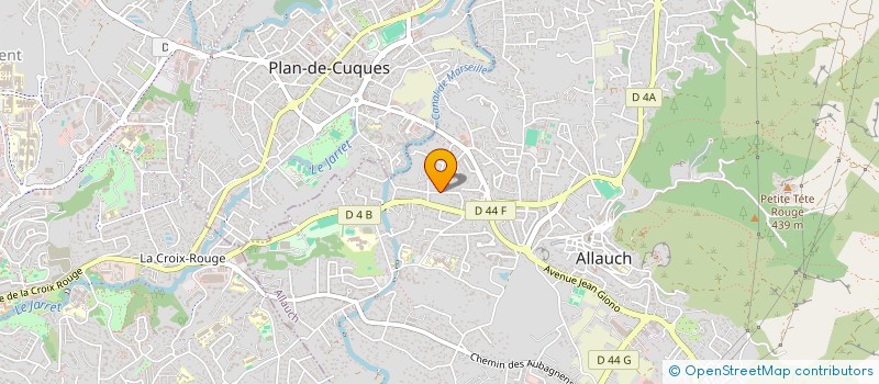 localisation de l'entreprise MONSIEUR CLEMENT LIGUORI  ALLAUCH