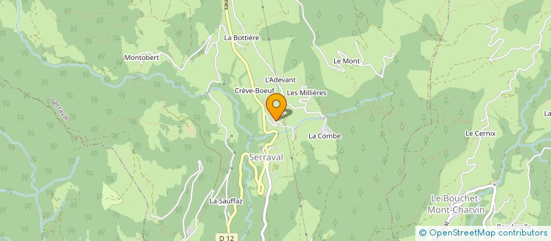 localisation de l'entreprise MONSIEUR CLEMENT LITNIANSKI  SERRAVAL