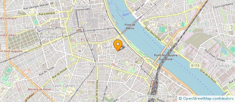 localisation de l'entreprise MONSIEUR CLEMENT LOPEZ  BORDEAUX