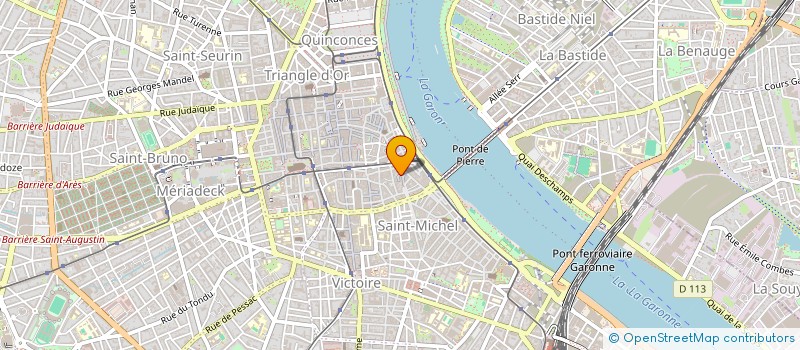 localisation de l'entreprise MONSIEUR CLEMENT LOPEZ  BORDEAUX