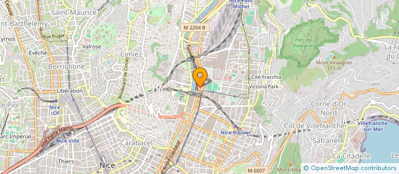 localisation de l'entreprise MONSIEUR CLEMENT LORET  NICE