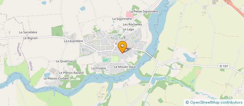 localisation de l'entreprise MONSIEUR CLEMENT LOUINEAU à MACHE
