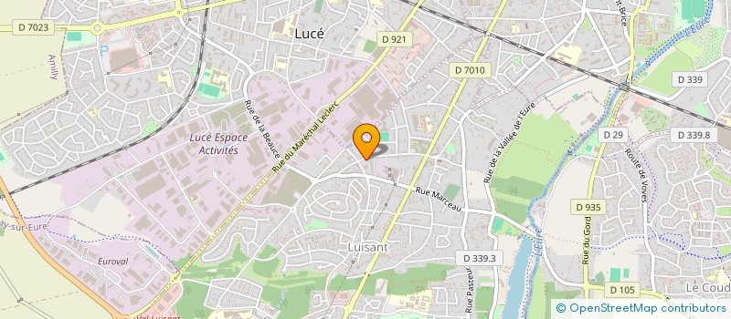 localisation de l'entreprise MONSIEUR CLEMENT LOUIS à CHARTRES