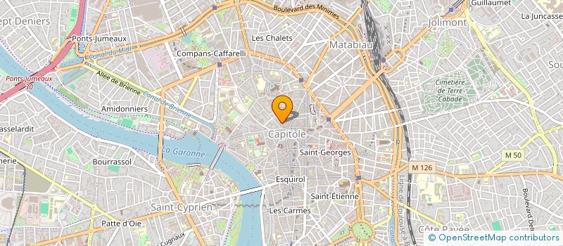 localisation de l'entreprise MONSIEUR CLEMENT LOUIS MAXIME GALLAIS à TOULOUSE
