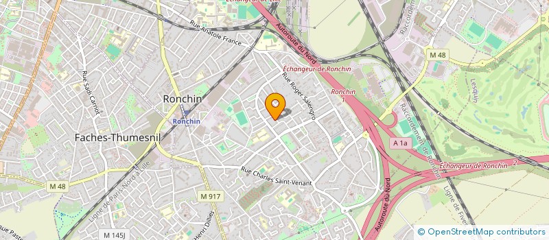 localisation de l'entreprise MONSIEUR CLEMENT LOUKOU à RONCHIN