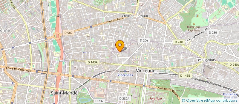 localisation de l'entreprise MONSIEUR CLEMENT LOURS à MONTREUIL