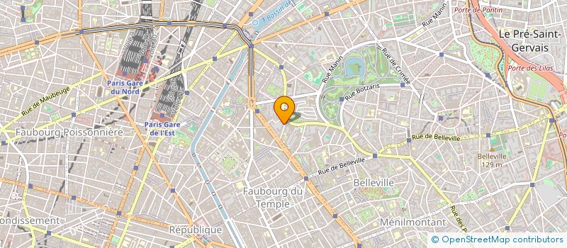 localisation de l'entreprise MONSIEUR CLEMENT LOUTREIN  PARIS