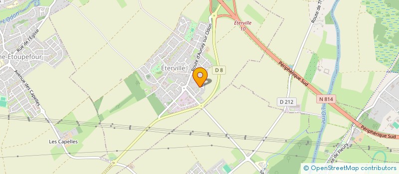 localisation de l'entreprise MONSIEUR CLEMENT LOUVET  ETERVILLE