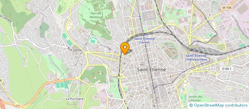 localisation de l'entreprise MONSIEUR CLEMENT LUAIS DELPERDANGE  SAINT-ETIENNE