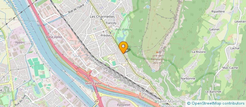 localisation de l'entreprise MONSIEUR CLEMENT LUNARDI  SAINT-MARTIN-LE-VINOUX