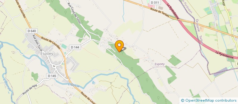 localisation de l'entreprise MONSIEUR CLEMENT LUNEL  ESPOEY