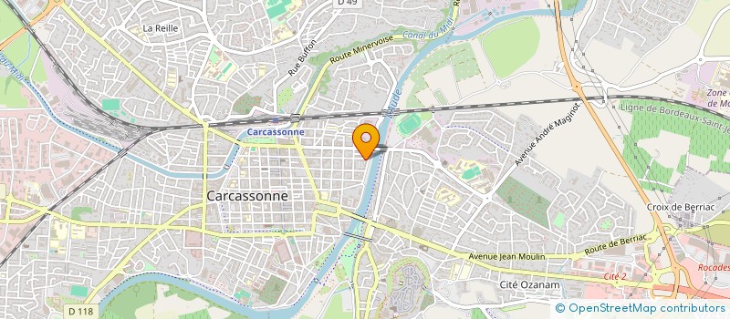 localisation de l'entreprise MONSIEUR CLEMENT MACCHION à CARCASSONNE