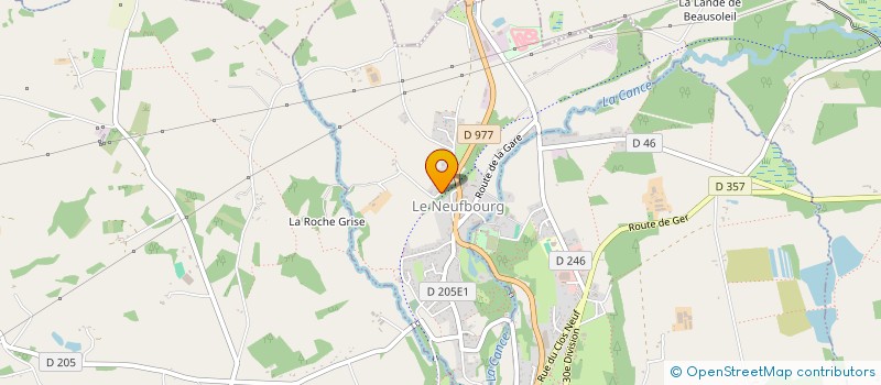 localisation de l'entreprise MONSIEUR CLEMENT MACE  ROMAGNY FONTENAY