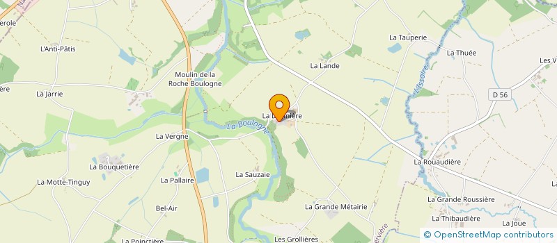 localisation de l'entreprise MONSIEUR CLEMENT MACOIN à ROCHESERVIERE
