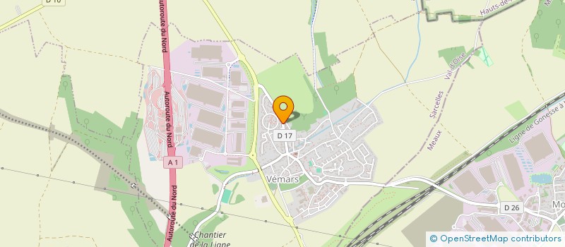 localisation de l'entreprise MONSIEUR CLEMENT MAILLARD  VEMARS