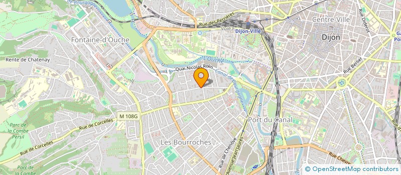 localisation de l'entreprise MONSIEUR CLEMENT MAILLOT  DIJON