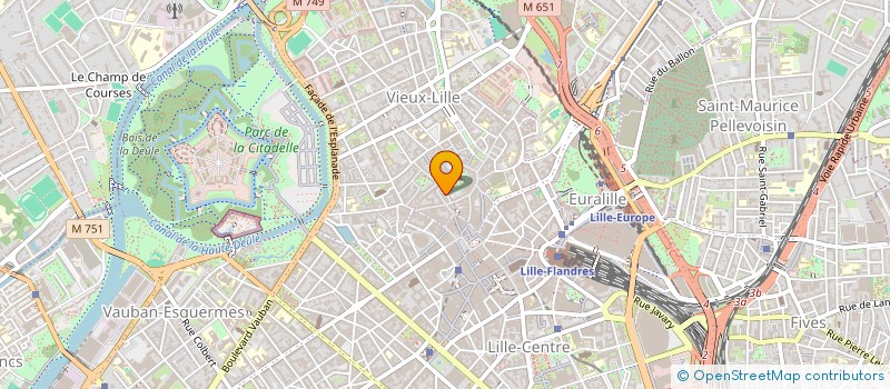 localisation de l'entreprise MONSIEUR CLEMENT MAIRE  LILLE