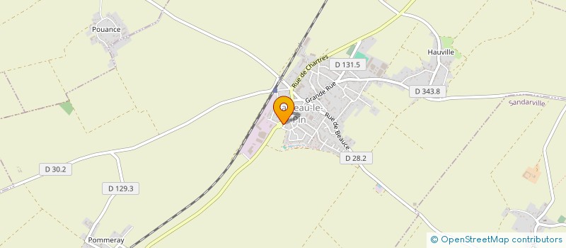 localisation de l'entreprise MONSIEUR CLEMENT MALEZIEU à BAILLEAU-LE-PIN