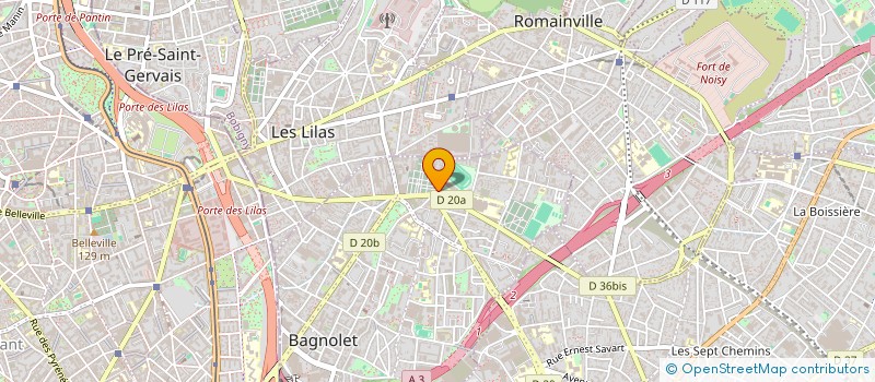 localisation de l'entreprise MONSIEUR CLEMENT MALLON à BAGNOLET