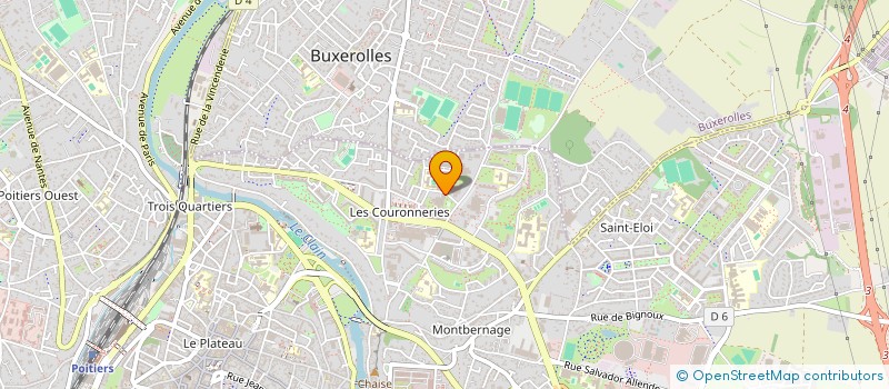 localisation de l'entreprise MONSIEUR CLEMENT MALONGA  POITIERS